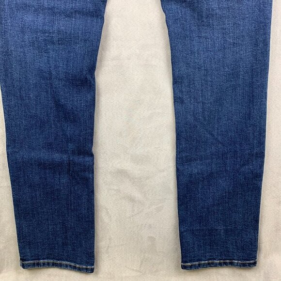 Barbell Apparel Mens Pants 32 Blue Denim Jeans Slim Fit Tapered Stretch 32x34 - Picture 10 of 11